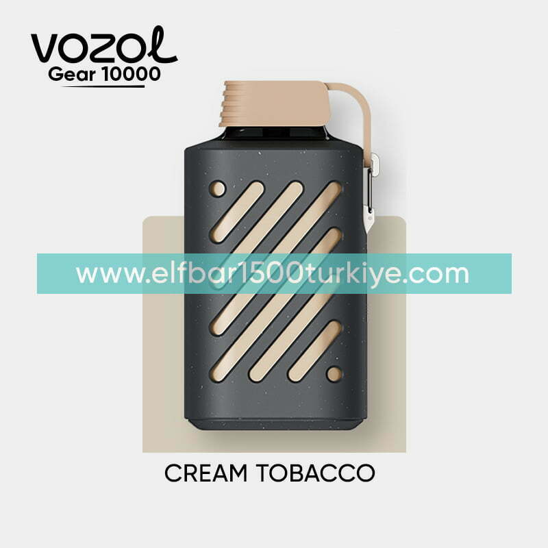 Vozol Gear 10000 Cream Tobacco